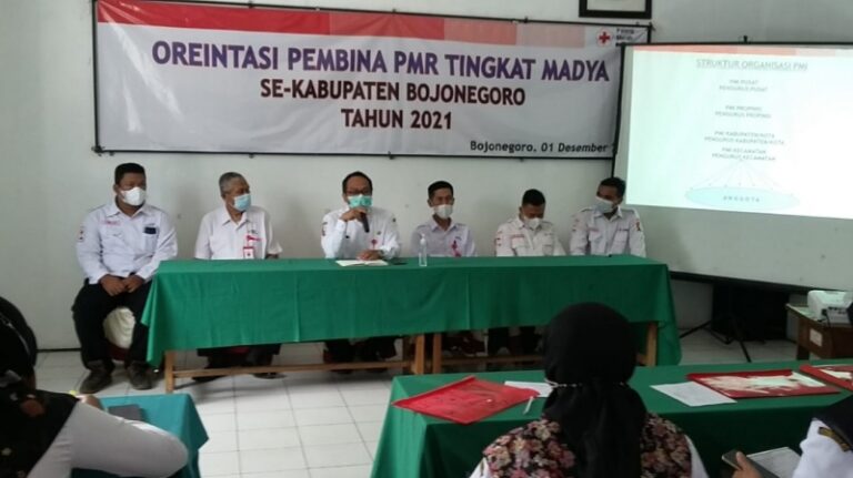 PMI Bojonegoro Gelar Orientasi Pembina PMR Tingkat SMP/MTs