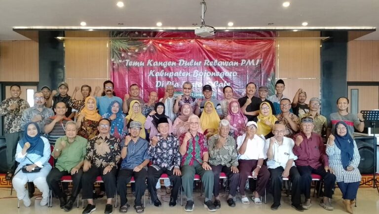 Temu Kangen Dulur Relawan PMI Kabupaten Bojonegoro Meriah