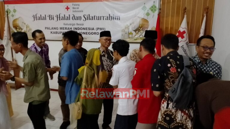 Keluarga Besar Palang Merah Indonesia kabupaten Bojonegoro adakan Halal bihalal dan Silaturahmi